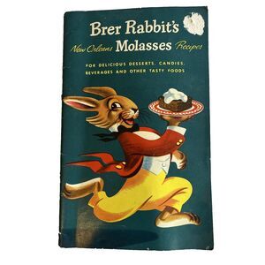 Vintage 1948 Cookbook Brer Rabbits New Orleans Molasses Recipes Cookbook PB